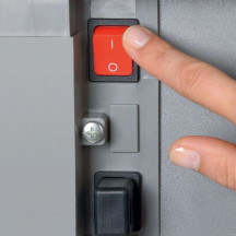 Niszczarka do dokumentów DAHLE 204 szara 3,9mm (5)