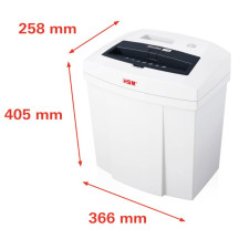 Niszczarka do papieru HSM SECURIO C14 4x25 mm biała