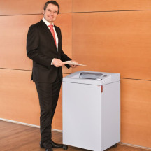 Niszczarka do papieru IDEAL 3104 CC 2x15mm z olejarką