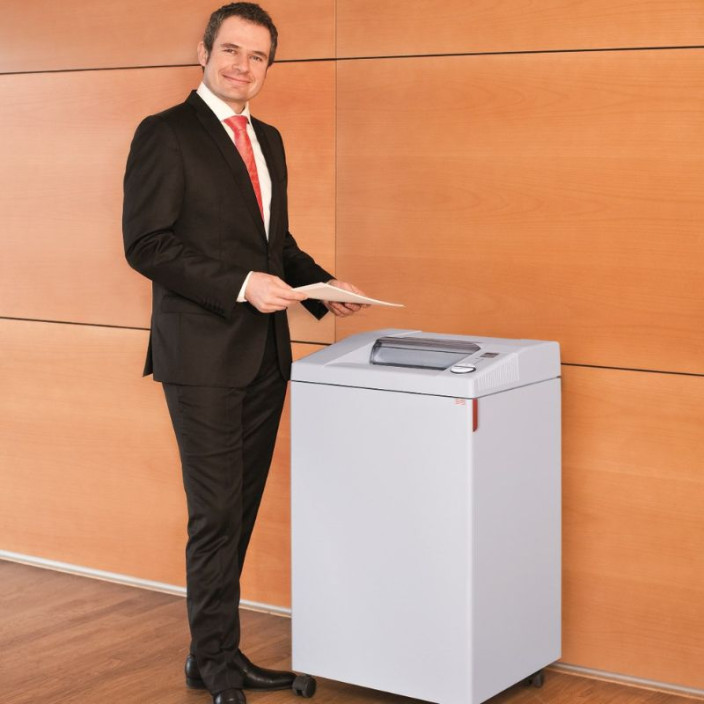 Niszczarka do papieru IDEAL 3104 CC 2x15mm z olejarką