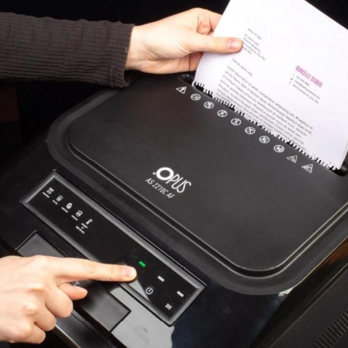 Niszczarka do papieru OPUS AS 2210C AF 4x20mm