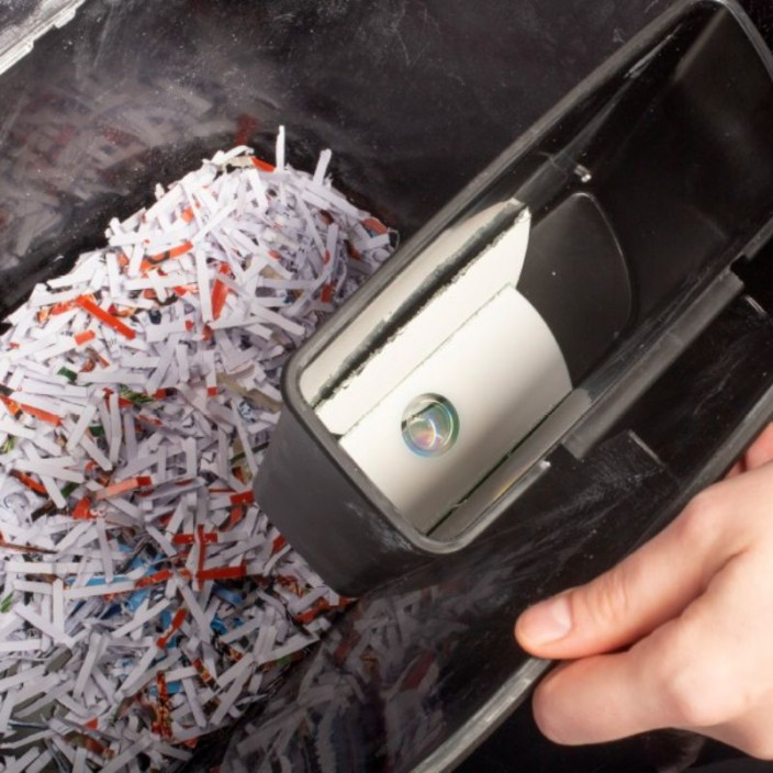 Niszczarka do papieru OPUS CS 2212 CD 4x35mm