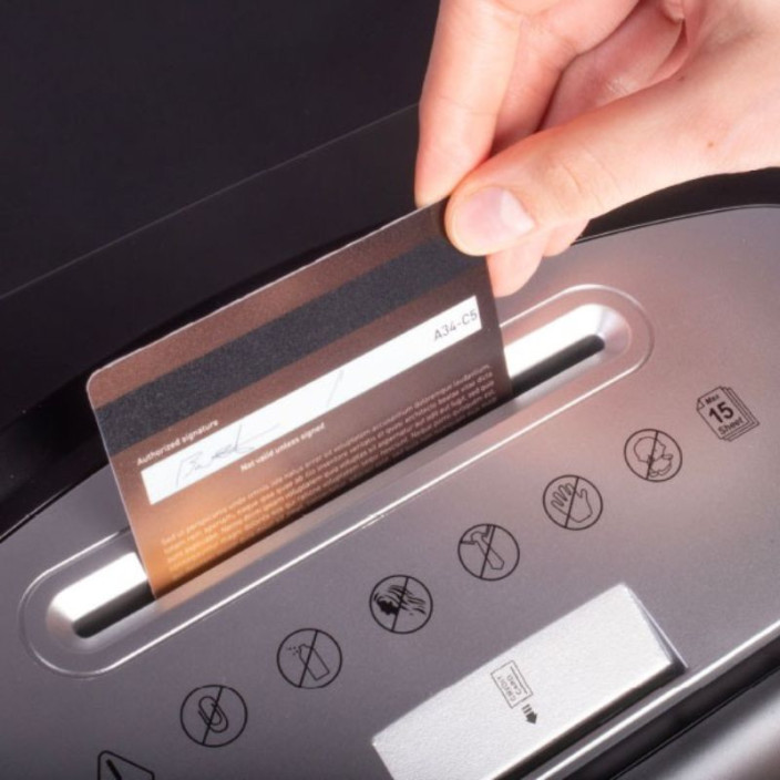 Niszczarka do papieru OPUS TS 2215 CD 4x38mm