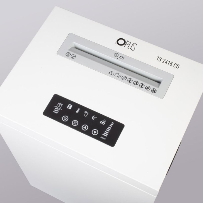 Niszczarka do papieru OPUS TS 2415 CD 2x15mm