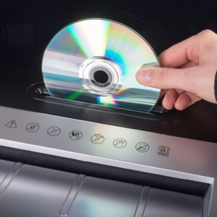 Niszczarka do papieru OPUS TS2222CD 3.9x44mm