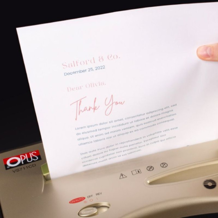 Niszczarka do papieru OPUS VS 711 CD