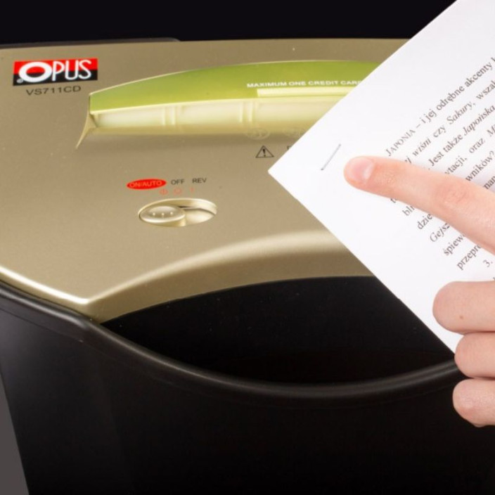 Niszczarka do papieru OPUS VS 711 CD