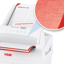 Niszczarka HSM SECURIO AF100 4x25 mm biała 2063111