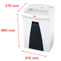 Niszczarka HSM SECURIO B22 3,9 mm biała 1830121