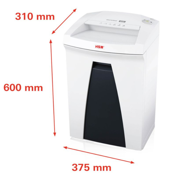 Niszczarka HSM SECURIO B22 3,9 mm biała 1830121