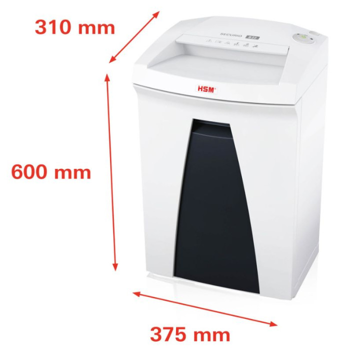 Niszczarka HSM SECURIO B22 5,8 mm biała 1831121