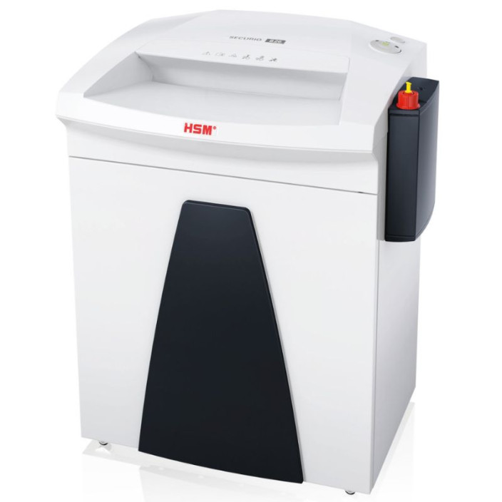 Niszczarka HSM SECURIO B26 1x5 mm biała 1804111O z automatyczną oliwiarką