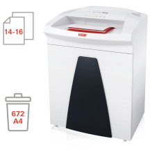 Niszczarka HSM SECURIO B26 4,5x30 mm biała 1803111O z automatyczną oliwiarką