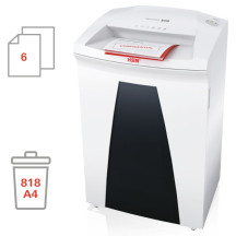 Niszczarka HSM SECURIO B32 0,78x11 mm biała 1825111O z automatyczną oliwiarką