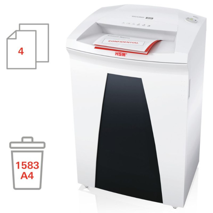 Niszczarka HSM SECURIO B32 1,5 mm biała 1824111