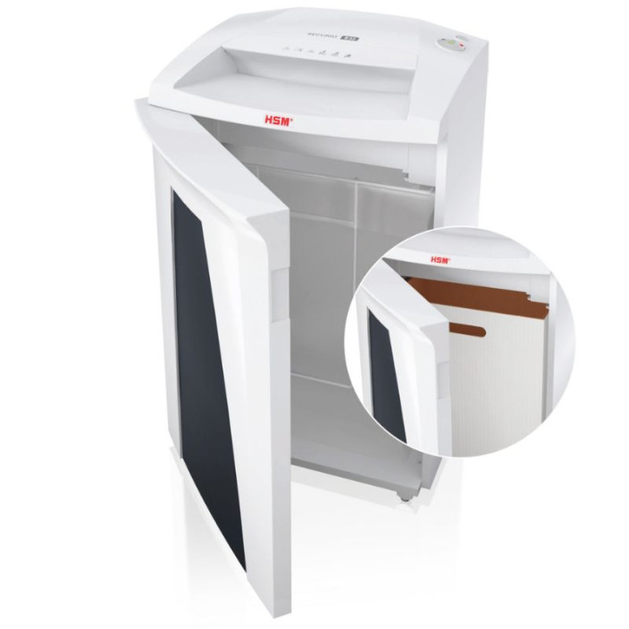 Niszczarka HSM SECURIO B32 1,5 mm biała 1824111O z automatyczną oliwiarką