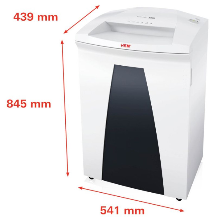 Niszczarka HSM SECURIO B34 5,8 mm biała 1841111
