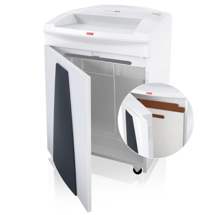 Niszczarka HSM SECURIO B35 1,9x15 mm biała 1922111O z automatycznym systemem oliwienia