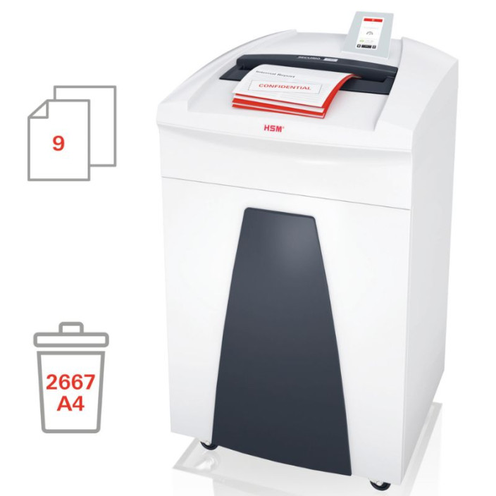 Niszczarka HSM SECURIO P40i 1x5 mm biała 1884121