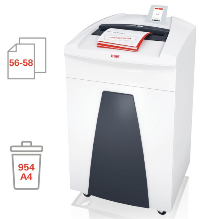 Niszczarka HSM SECURIO P40i 5,8 mm biała 1881121