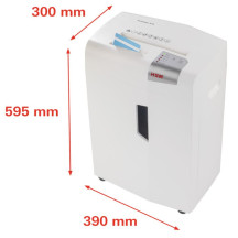Niszczarka HSM SHREDSTAR X15 4x37 mm CD biała 1030121