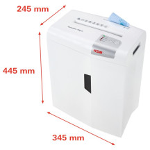 Niszczarka HSM SHREDSTAR X6pro 2x15 mm CD biała 1046111