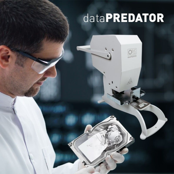 Niszczarka OPUS do dysków i pendrive dataPREDATOR