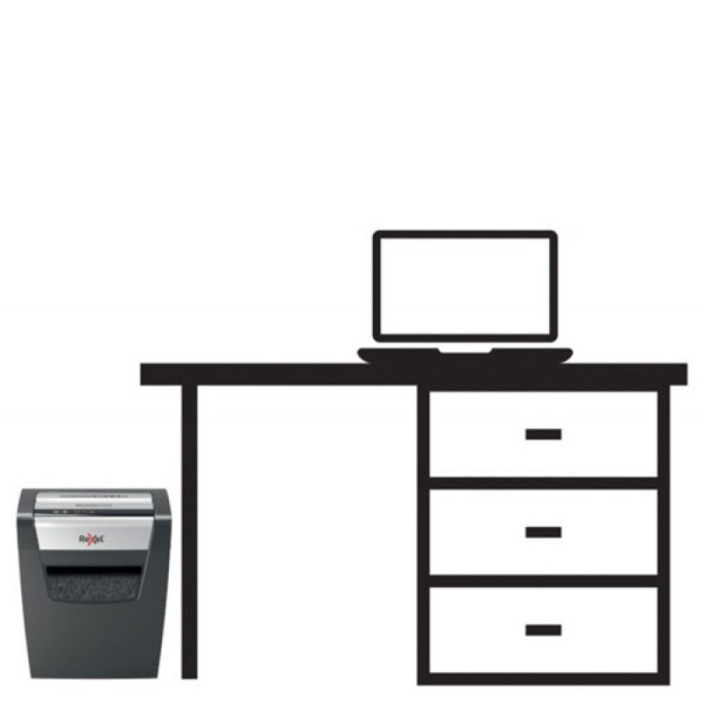 Niszczarka Rexel Momentum X312, konfetti, P-3, 12 kart., 23l, czarna