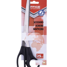 Nożyczki OFFICE PRODUCTS czarne 25cm