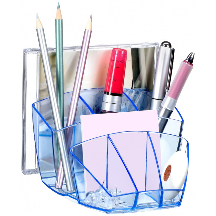 Organizer na biurko CEP ICE niebieski C580IC-01