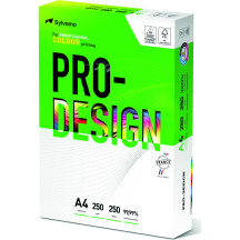 Papier PRO-DESIGN A4 250g do drukarki i ksero 250 ark. ryza