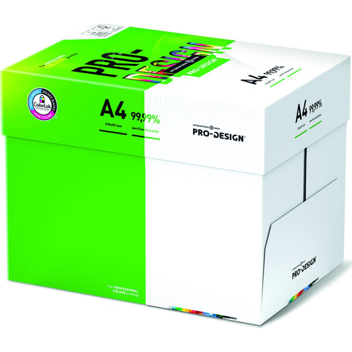 Papier PRO-DESIGN A4 90g do drukarki i ksero 500 ark. ryza