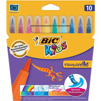 Pisak BIC artystyczny Kids Visaquarelle kpl. 10szt.