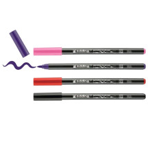 Pisak do ceramiki EDDING 4200 1-4mm pędzelkowy mix ciepłych kolorów 4szt. (2)