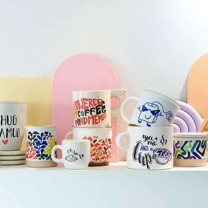 Pisak do ceramiki EDDING 4200 1-4mm pędzelkowy mix ciepłych kolorów 4szt. (9)