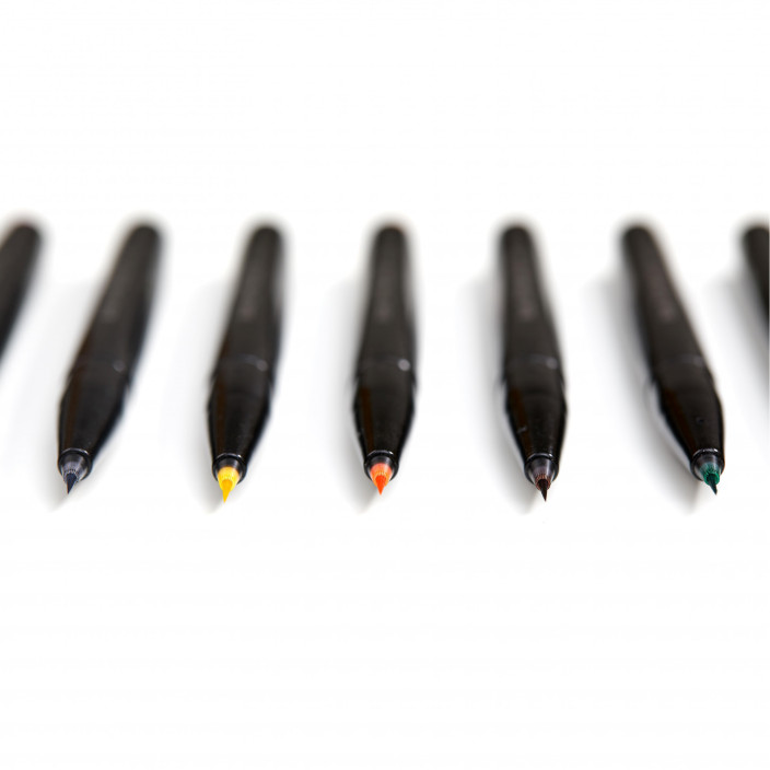 Pisak do kaligrafii PENTEL SESF30C czerwony