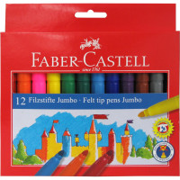 Pisak FABER-CASTELL artystyczny kpl. 12szt. Jumbo