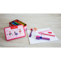 Pisak FABER-CASTELL Connectro Szkatułka kpl. 33szt.