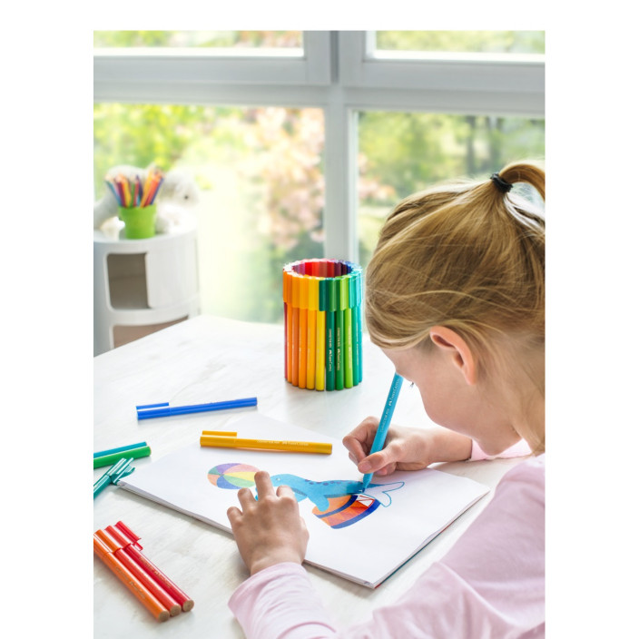 Pisak FABER-CASTELL Connectro Szkatułka kpl. 33szt.