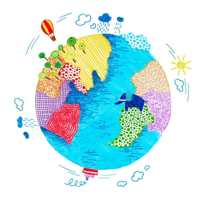 Pisak FABER-CASTELL Connectro Szkatułka kpl. 33szt.