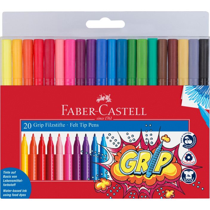 Pisak FABER CASTELL Grip kpl. 20szt.