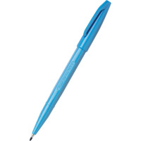 Pisak PENTEL artystyczny S520 Sign Pen błękitny