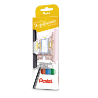 Pisak PENTEL do kaligrafii S520 Sign Pen 4szt.