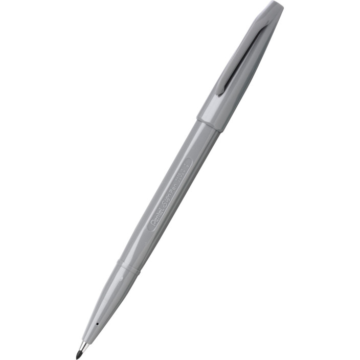 Pisak PENTEL S520 Sign Pen na bazie wody szary