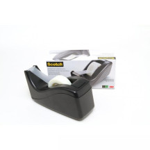 Podajnik do taśmy klejącej SCOTCH C-60 czarny + taśma