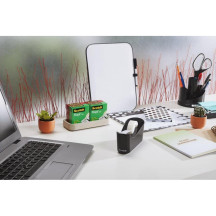 Podajnik do taśmy klejącej SCOTCH C18B czarny + taśma