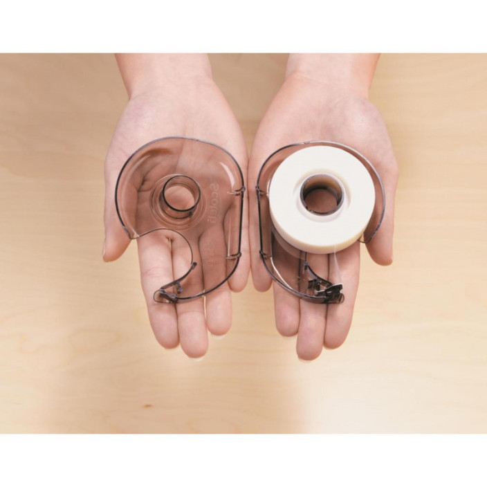 Podajnik do taśmy klejącej SCOTCH H-127 czarny bez taśmy