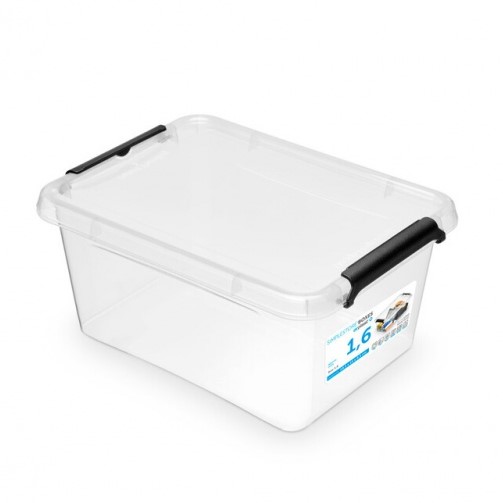 Pojemnik MOXOM 195x150x85mm Simple Box 1,6l transparentny