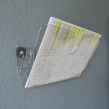 Pojemnik na dokumenty na ścianę DURABLE Flexiplus A4 magnetyczny poziomy transparentny (5)