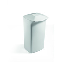 Pojemnik na śmieci szary DURABLE Durabin Square 40l prostokątny